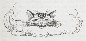 Il Gatto del Cheshire da Arthur Rackham