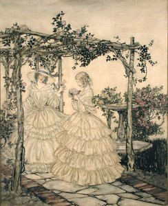 Il Giardino delle Rose, c.1923-5 da Arthur Rackham