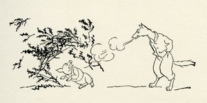 I tre porcellini da Arthur Rackham