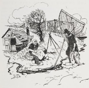 Il pescatore e sua moglie da Arthur Rackham