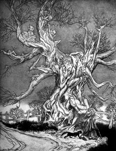 La Leggenda di Sleepy Hollow da Arthur Rackham