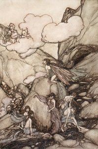 Queste montagne fatate, da Rip Van Winkle di Washington Irving, pub. 1910