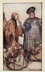 Due di quei saggi... Come venditori ambulanti tra noi, da I viaggi di Gulliver di Jonathan Swift