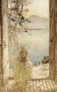 Undine di Friedrich de la Motte Fouqué da Arthur Rackham