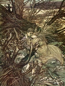 Undine di Friedrich de la Motte Fouqué da Arthur Rackham