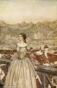 Undine di Friedrich de la Motte Fouqué da Arthur Rackham