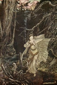 Undine di Friedrich de la Motte Fouqué da Arthur Rackham
