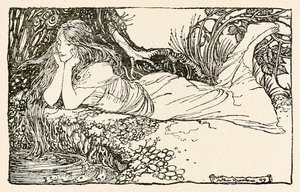 Undine che guarda nell