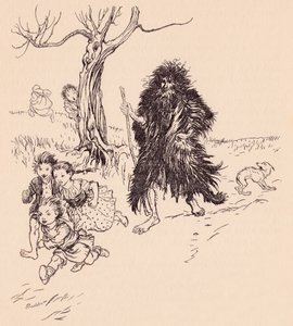 La barca da Arthur Rackham