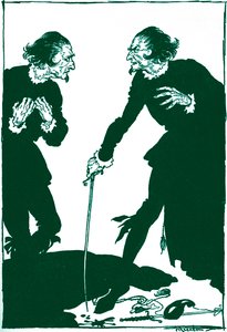 William Wilson di Edgar Allan Poe da Arthur Rackham