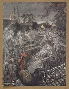 ... fantasmi, vagando qua e là, tornano a casa nei cimiteri