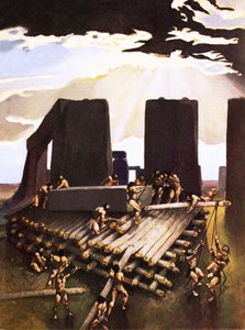 La costruzione di Stonehenge, un