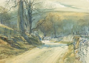 La strada tortuosa, Upper Wharfedale da Arthur Reginald Smith