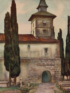 Paese Basco: Chiesa a Itxassou da Arthur Romilly Fedden
