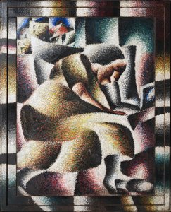 Una donna che legge, 1920