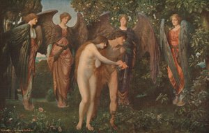 La cacciata di Adamo ed Eva dal Paradiso da Arthur Trevethin Nowell