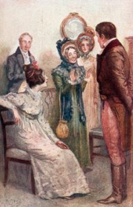 Illustrazione per Emma di Jane Austen da Arthur Wallis Mills
