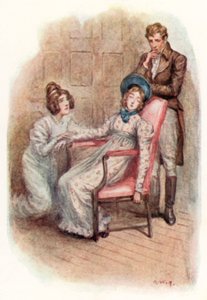 Illustrazione per Emma di Jane Austen da Arthur Wallis Mills