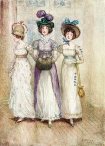 Illustrazione per Northanger Abbey di Jane Austen