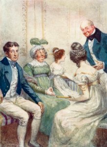 Illustrazione per Persuasione di Jane Austen da Arthur Wallis Mills
