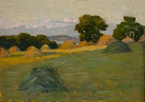 Il campo della collina, 1908-1910 da Arthur Wesley Dow