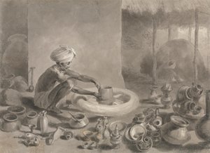 Vasaio indiano da Arthur William Devis