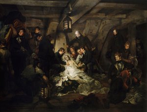 La morte di Nelson, 21 ottobre 1805 da Arthur William Devis
