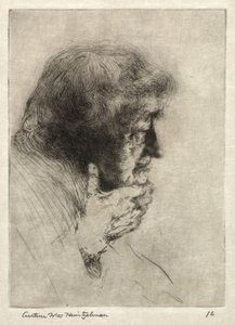 Vecchio che pensa da Arthur William Heintzelman