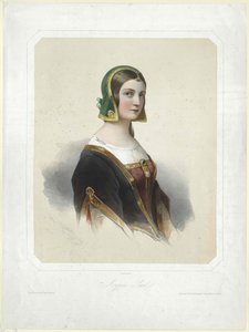 Agnes Sorel (stampa) da Artist Unknown