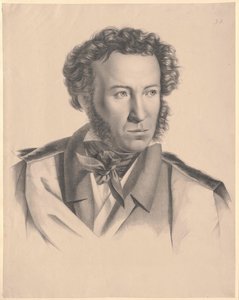 Aleksandr Sergeevič Puškin (stampa) da Artist Unknown
