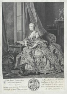 Anastasia Ivanovna principessa Trubezkaya, da Artist Unknown
