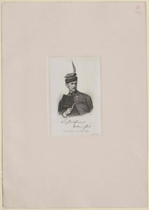 Anton Barone Bechtolsheim-Mauchenheim (stampa) da Artist Unknown
