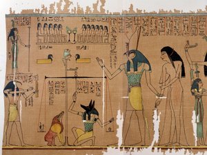 Arte Egitto: il peso dell