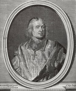 BOSSUET, Jacques-Benigne (1627-1704). Teologo e vescovo inglese. Ritratto copiato dall