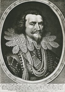 BUCKINGHAM, George Villiers, Duca di (1592-1628). Politico britannico, favorito di Giacomo I e Carlo I.