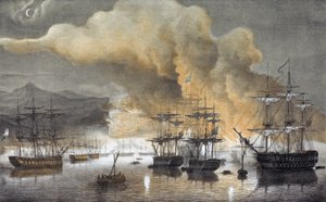 Bombardamento di Algeri da Artist Unknown
