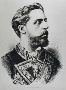 CARLOS VII, Carlos Maria de los Dolores de Borbon y Austria-Este (1848-1909). Pretendente carlista al trono di Spagna come Carlos VII. Spagna. Carlismo. Carlo VII, pretendente carlista al trono. Pubblicato in 