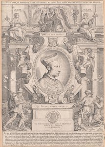Carlo Borromeo (print) da Artist Unknown