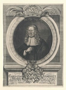 Christian Lorenz Adlershelm (stampa) da Artist Unknown
