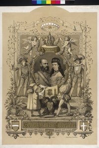 Carta commemorativa per le nozze d