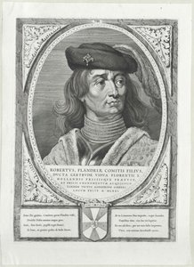 Conte di Fiandra Roberto I delle Frisone da Artist Unknown