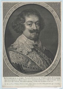 Conte di Nassau-Siegen Wilhelm (stampa) da Artist Unknown