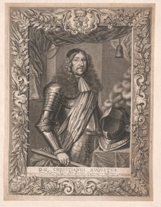Conte palatino e conte di Sulzbach Christian August da Artist Unknown