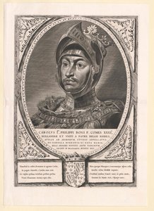 Duca di Borgogna Carlo il Temerario (stampa) da Artist Unknown