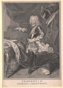 Duca di Saxe-Gotha Federico II da Artist Unknown