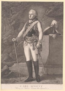 Duca di Saxe-Weimar Eisenach Karl August da Artist Unknown