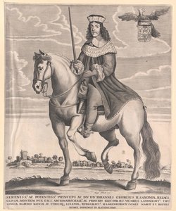 Elettore di Sassonia Johann George II da Artist Unknown