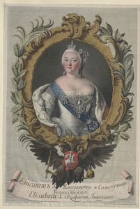 Imperatrice di Russia Elisabetta da Artist Unknown