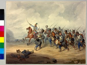FML Franz Henry conte Schlik in battaglia da Artist Unknown