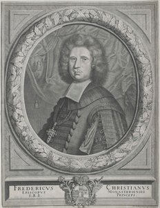 Frederic Christian von Plettenberg-Lenhausen da Artist Unknown